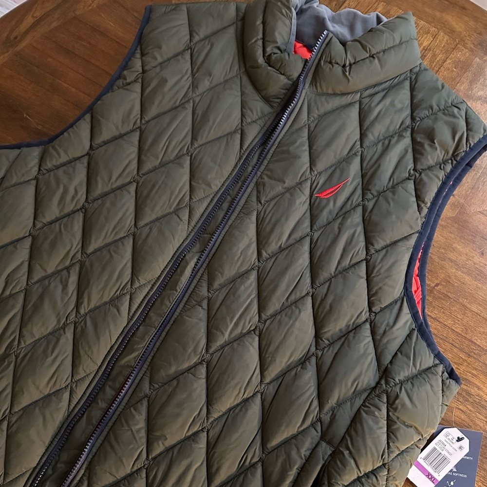 Nautica men’s puffer vest NWT XXL